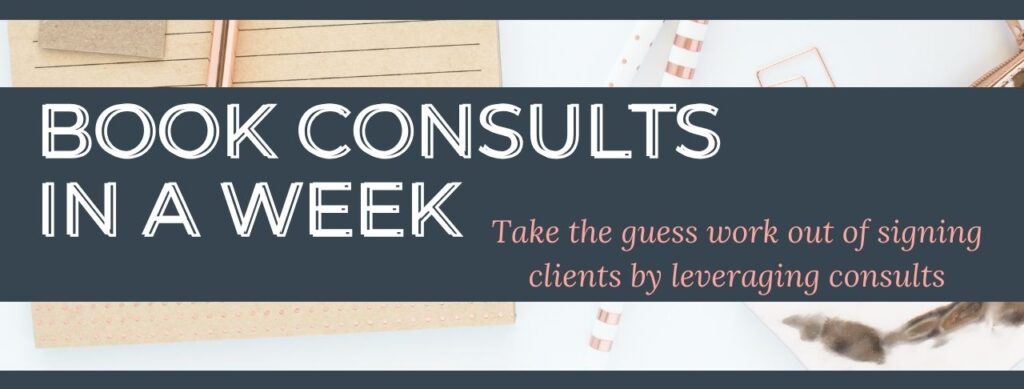 Book Consults in a Week Image